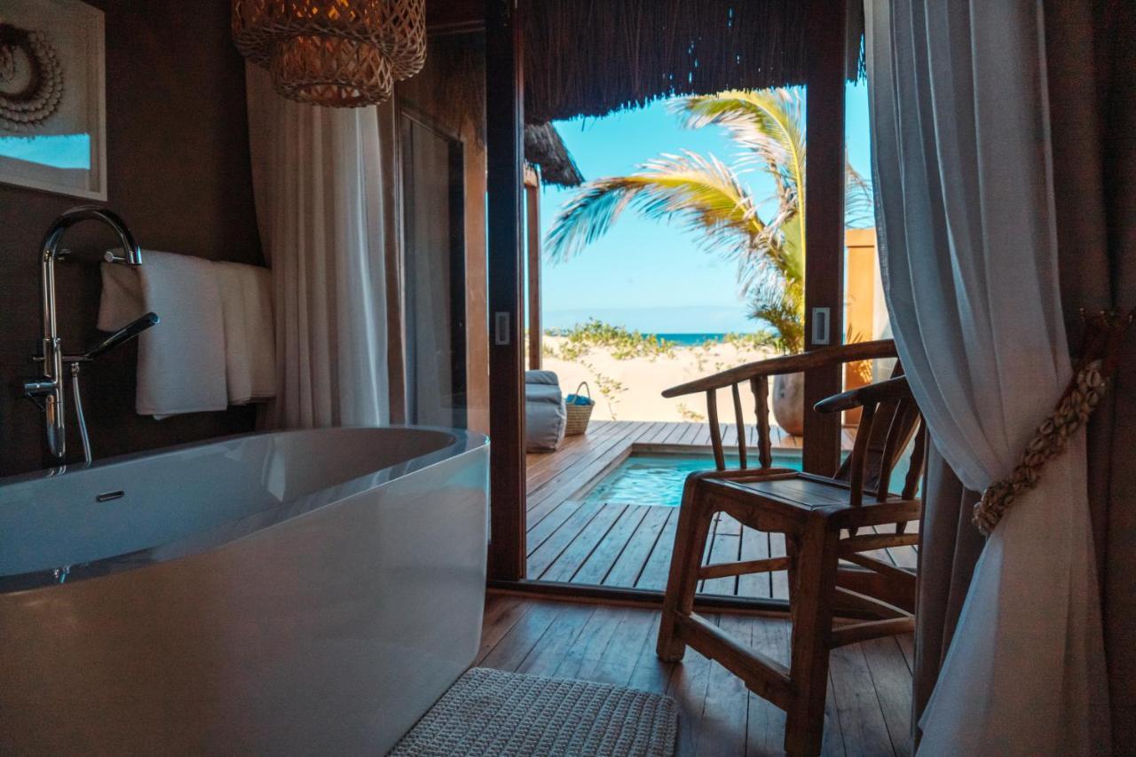Eclectic Beach Retreat Cabo Nhamua Dış mekan fotoğraf