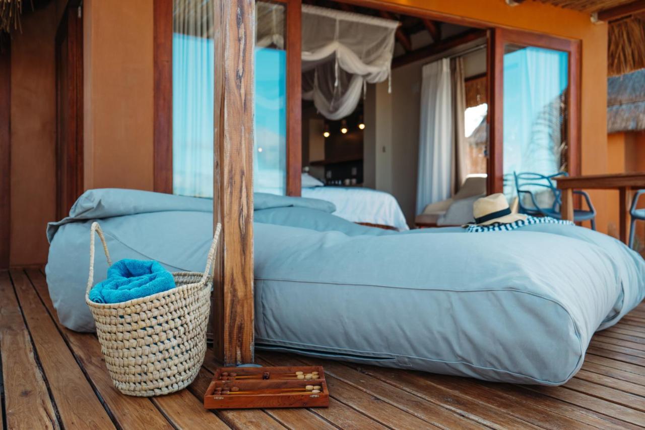 Eclectic Beach Retreat Cabo Nhamua Dış mekan fotoğraf